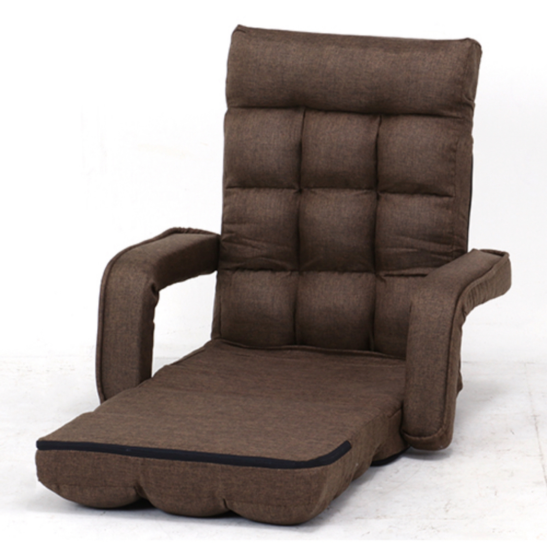 【新品送料無料】 座椅子　4WAY パーソナルチェア　椅子　リクライニングチェア インテリア/住まい/日用品の椅子/チェア(座椅子)の商品写真