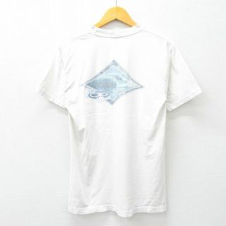 オーシャンパシフィック(OCEAN PACIFIC)のM★古着 オーシャンパシフィック OP 半袖 ビンテージ Tシャツ メンズ 00年代 00s クルーネック 白 ホワイト 24mar14 中古(Tシャツ/カットソー(半袖/袖なし))