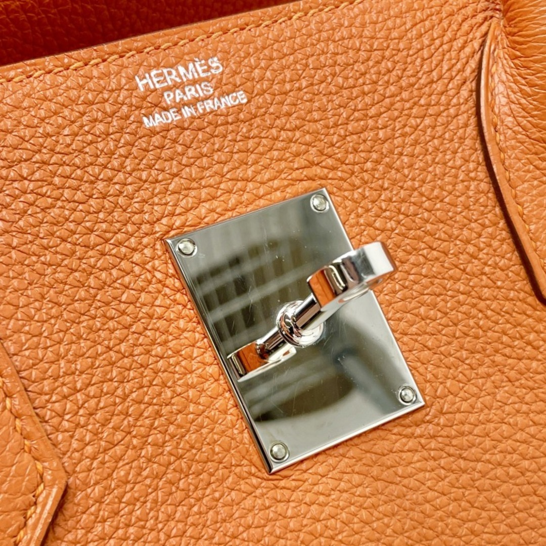 Hermes(エルメス)のエルメス ショルダーバーキン トゴ バッグ ショルダーバッグ オレンジ オレンジ レディースのバッグ(ショルダーバッグ)の商品写真