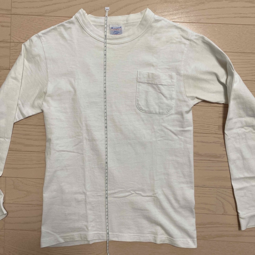 Champion(チャンピオン)のチャンピオン　T1011 長袖　Sサイズ　Made in USA メンズのトップス(Tシャツ/カットソー(七分/長袖))の商品写真