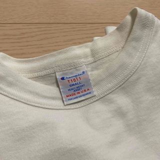 チャンピオン(Champion)のチャンピオン　T1011 長袖　Sサイズ　Made in USA(Tシャツ/カットソー(七分/長袖))