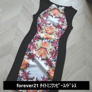 Forever21☆ｱｼﾞｱﾝﾋﾞｭｰﾃｨ系　タイトミニワンピース　ドレス