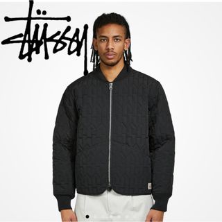 ステューシー(STUSSY)のSTUSSY 23ss 美品 S Quilted Liner JKT  (ブルゾン)