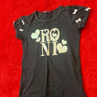 ロニィ(RONI)のRONI リボン半袖(Tシャツ/カットソー)