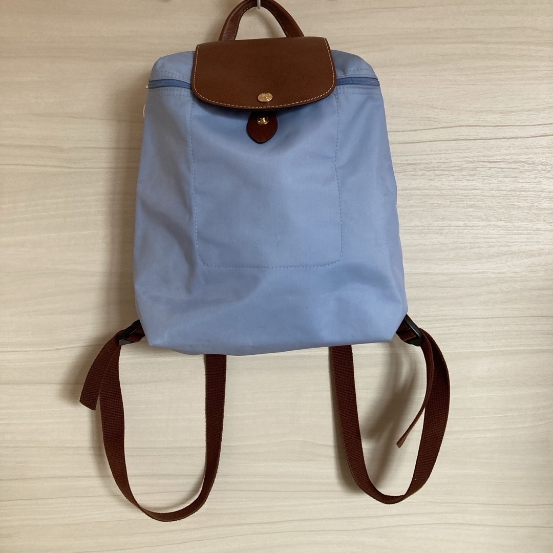 LONGCHAMP(ロンシャン)のロンシャン　スカイブループリアージュリュック レディースのバッグ(リュック/バックパック)の商品写真