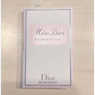 クリスチャンディオール(Christian Dior)のMiss Dior♡ブルーミングブーケ　オードゥトワレ(サンプル/トライアルキット)