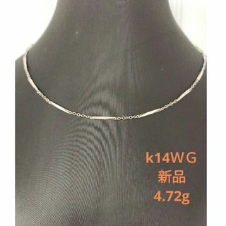 k14ＷＧデザインネックレス 新品(ネックレス)