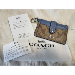 コーチ(COACH)のCOACHカードケース小銭入れ(名刺入れ/定期入れ)