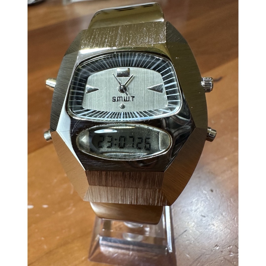 腕時計 S.M.W.T クオーツ  デジアナ メンズの時計(腕時計(アナログ))の商品写真