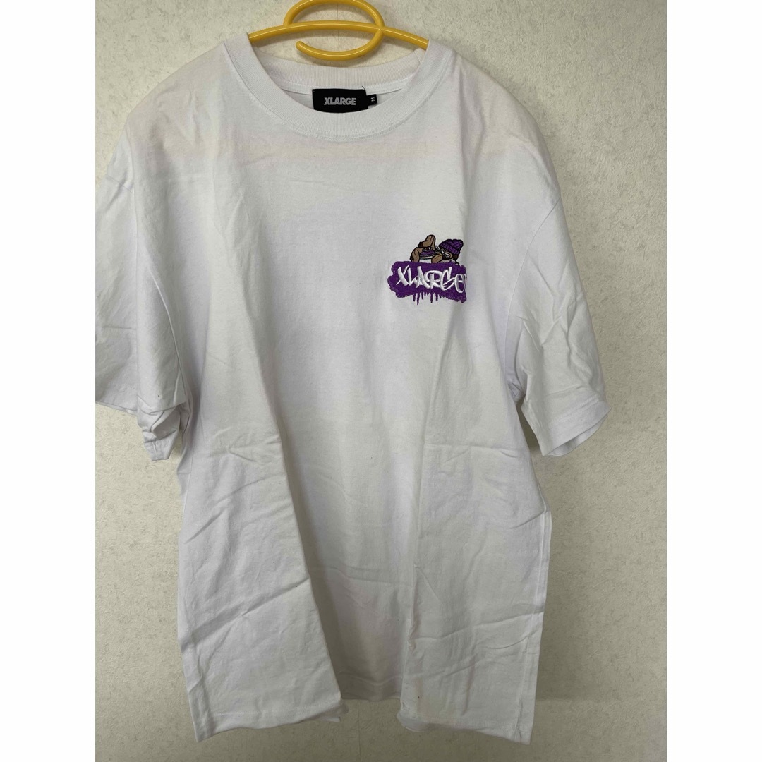 XLARGE(エクストララージ)のXLARGE エクストララージ Tシャツ　白　Mサイズ メンズのトップス(Tシャツ/カットソー(半袖/袖なし))の商品写真