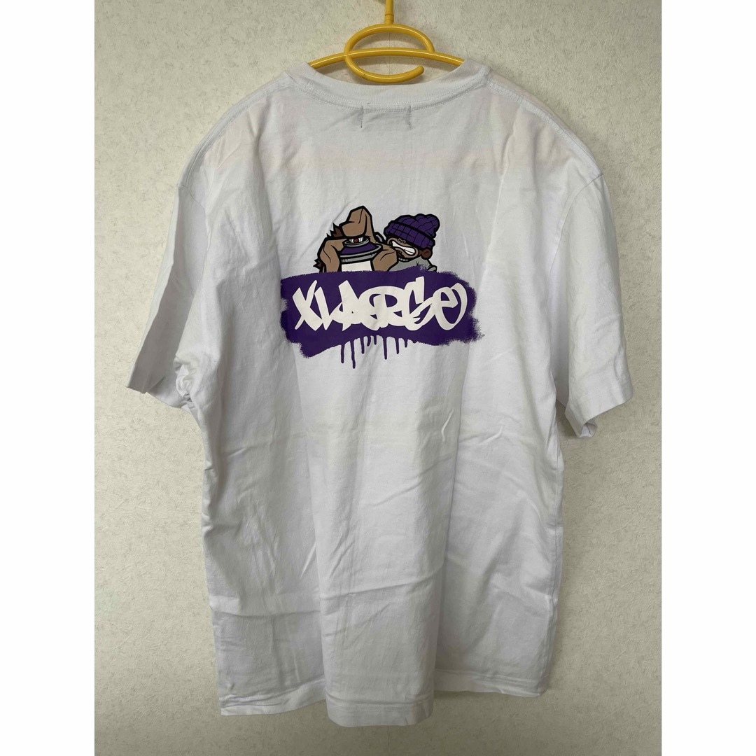 XLARGE(エクストララージ)のXLARGE エクストララージ Tシャツ　白　Mサイズ メンズのトップス(Tシャツ/カットソー(半袖/袖なし))の商品写真