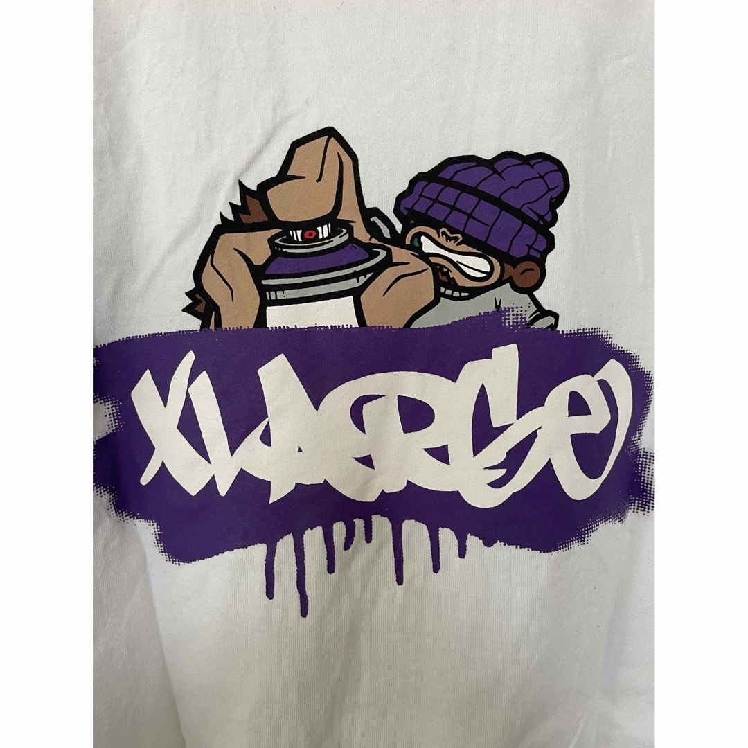 XLARGE(エクストララージ)のXLARGE エクストララージ Tシャツ　白　Mサイズ メンズのトップス(Tシャツ/カットソー(半袖/袖なし))の商品写真