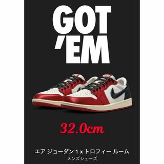 ナイキ(NIKE)のTrophy Room Nike Air Jordan 1 Low OG 32(スニーカー)