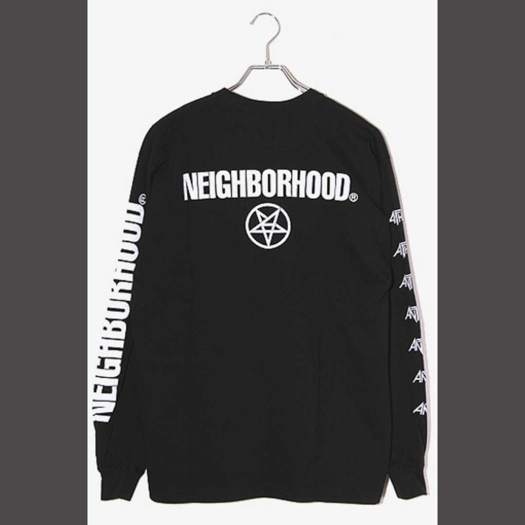 NEIGHBORHOOD(ネイバーフッド)のL 未使用品 23AW ネイバーフッド アンスラックス プリント 長袖Tシャツ メンズのトップス(Tシャツ/カットソー(七分/長袖))の商品写真