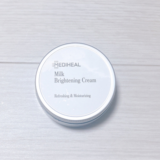 メディヒール(MEDIHEAL)のメディヒール　ミルクブライトニングクリーム　フェイスクリーム　新品未使用　韓国(フェイスクリーム)