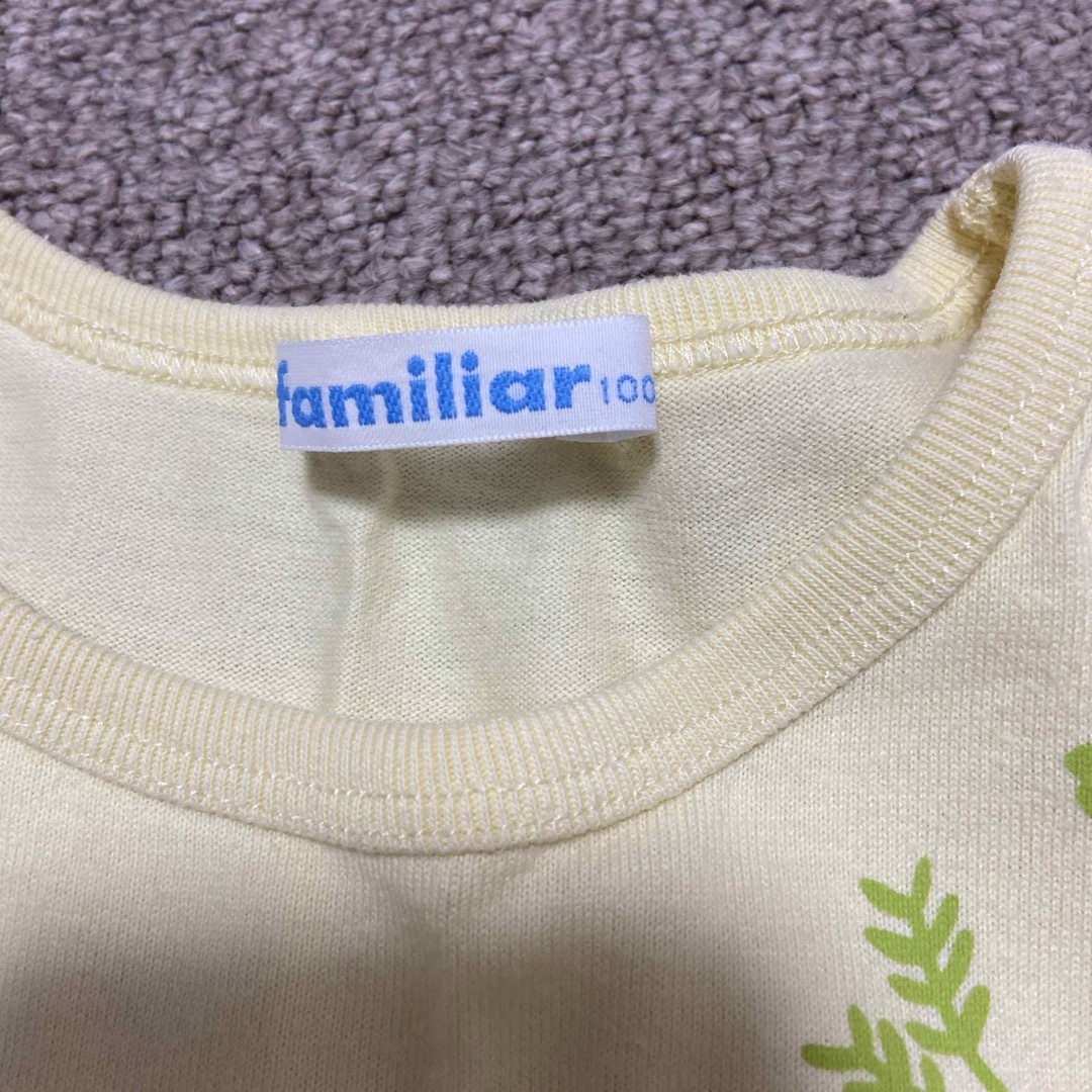 familiar(ファミリア)のfamiliar Tシャツ キッズ/ベビー/マタニティのキッズ服女の子用(90cm~)(Tシャツ/カットソー)の商品写真