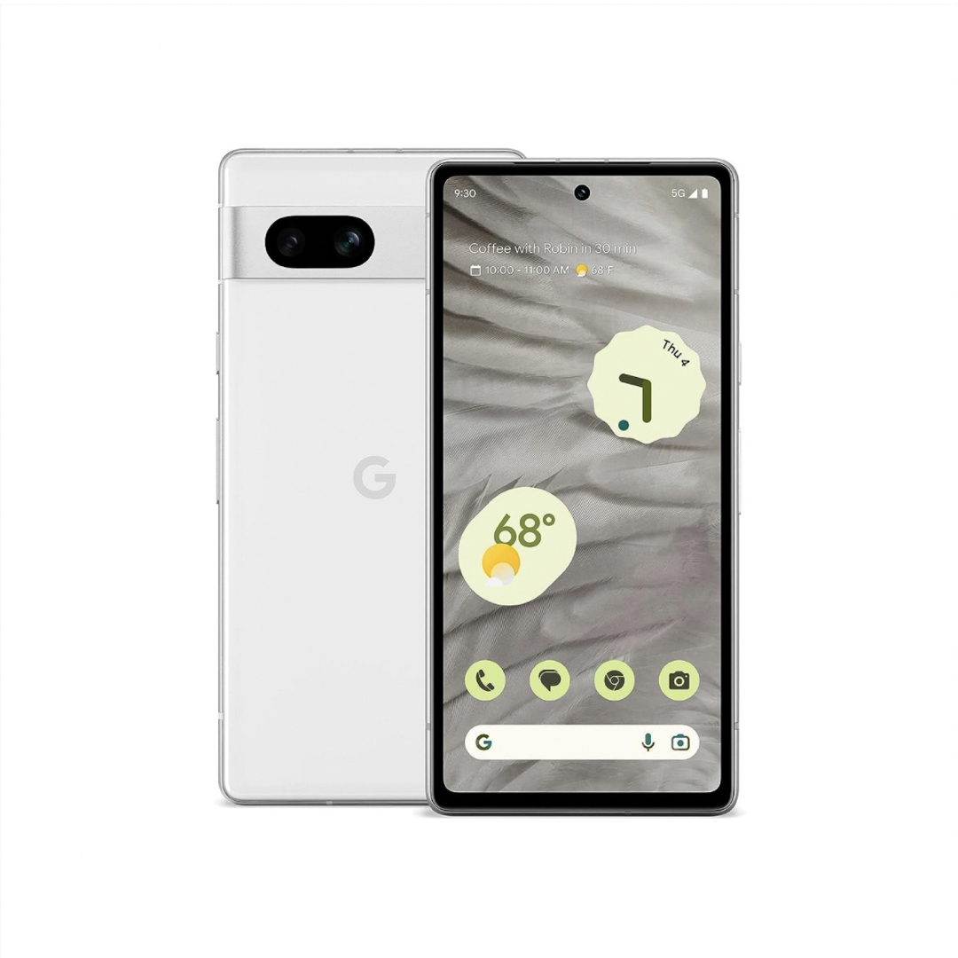 Google(グーグル)のGoogle Pixel 7a スノー 128GB SIMフリー スマホ/家電/カメラのスマートフォン/携帯電話(スマートフォン本体)の商品写真