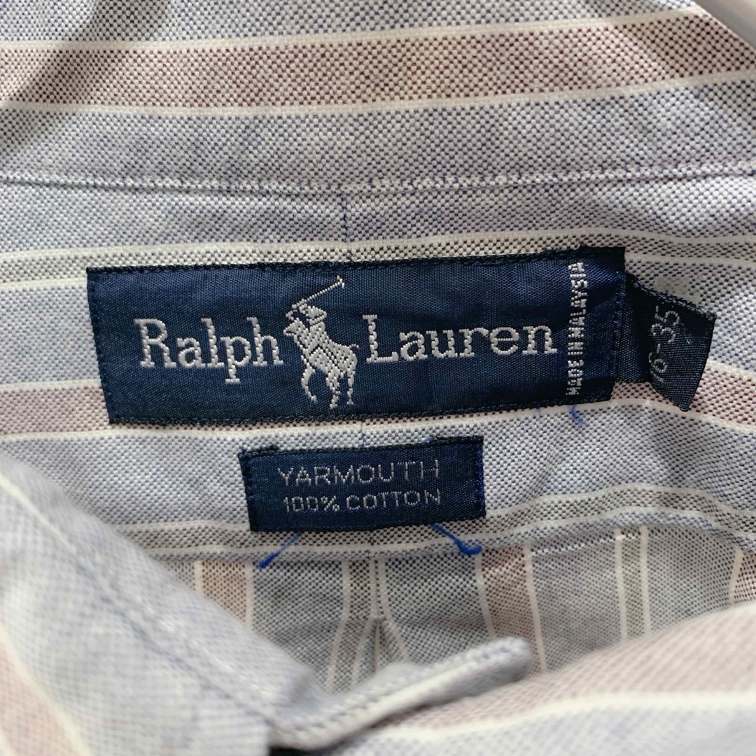 Ralph Lauren(ラルフローレン)の【クリーニング済】ラルフローレン オックスフォード ストライプ BD 長袖シャツ メンズのトップス(シャツ)の商品写真