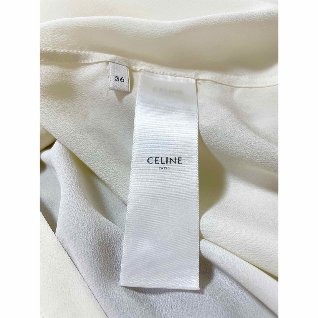 celine(セリーヌ)のセリーヌ　ブラウス　美品 レディースのトップス(シャツ/ブラウス(長袖/七分))の商品写真