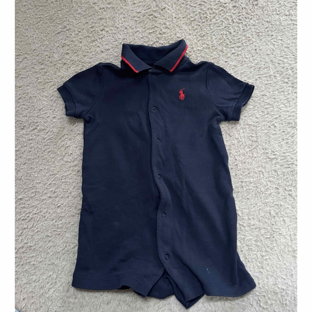 Ralph Lauren(ラルフローレン)の【最終値下げ】ラルフローレン　ロンパース　70センチ キッズ/ベビー/マタニティのベビー服(~85cm)(ロンパース)の商品写真