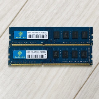 PC3L-12800 パソコンメモリ8GB2枚(PCパーツ)
