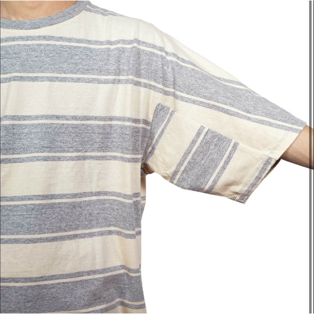 UNUSED(アンユーズド)のUNUSED アンユーズドShort Sleeve Border T-Shirt メンズのトップス(Tシャツ/カットソー(半袖/袖なし))の商品写真