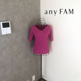 エニィファム(anyFAM)のエニィファム♡1度着用　カットソー(カットソー(半袖/袖なし))