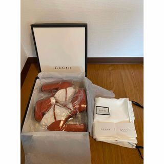 グッチ(Gucci)のGUCCI REGENT BRIGHT PUMPKIN(ハイヒール/パンプス)