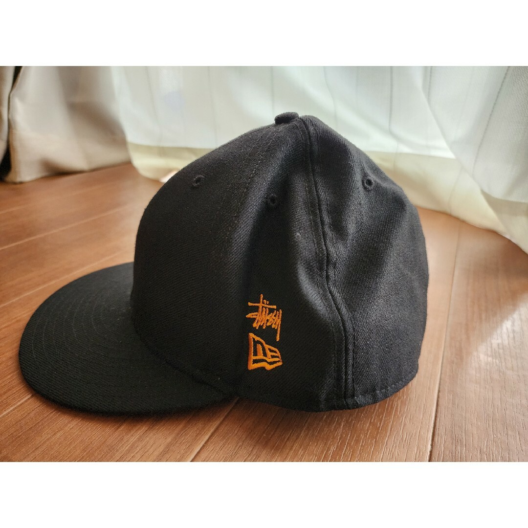 希少90\'s OLD STUSSY ニューエラ 59fifty 刺繍ロゴ 緑 希少90\'s OLD STUSSY ニューエラ 59fifty 刺繍ロゴ 緑