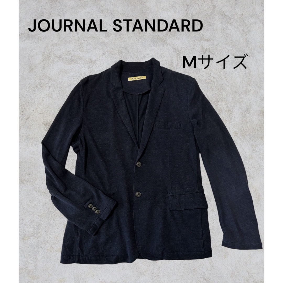 JOURNAL STANDARD(ジャーナルスタンダード)のジャーナルスタンダード　ジャケット　Mサイズ　レディース　紺色　ネイビー レディースのジャケット/アウター(テーラードジャケット)の商品写真