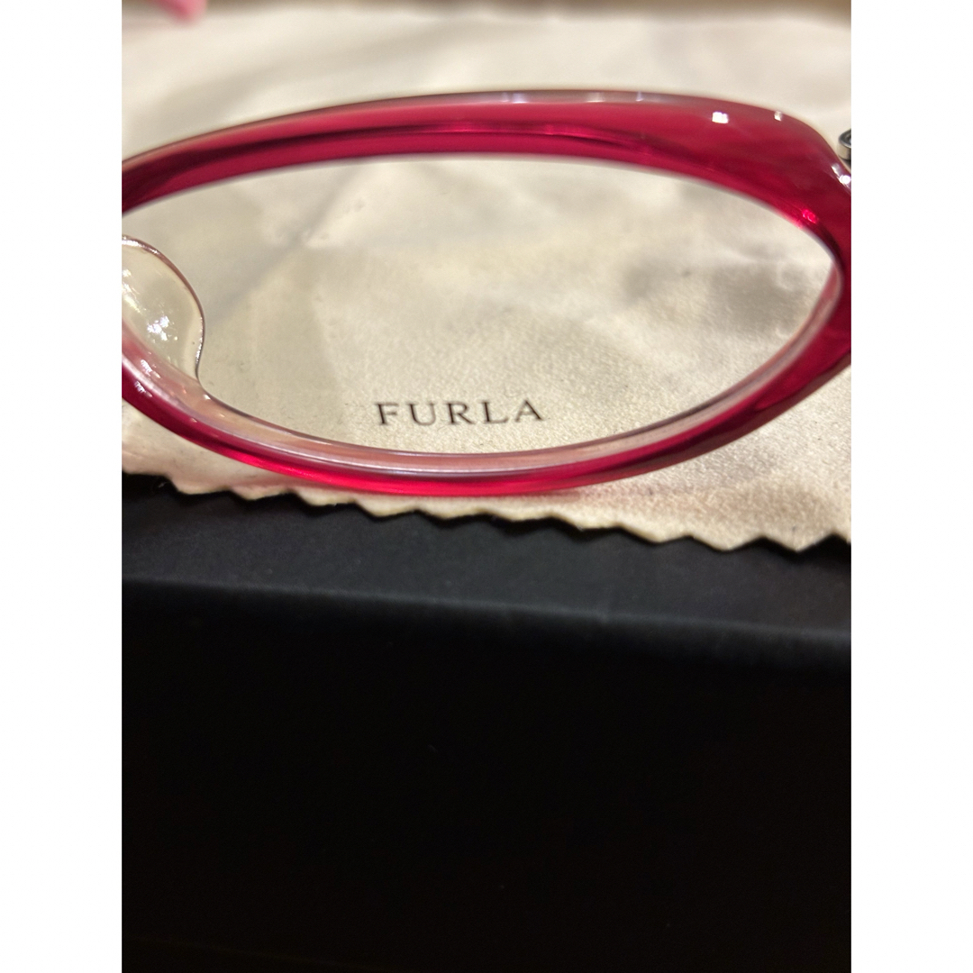 Furla(フルラ)の#フルラ#サングラス#レッド#クリアレンズ#伊達メガネ#可愛#お洒落#レディース レディースのファッション小物(サングラス/メガネ)の商品写真