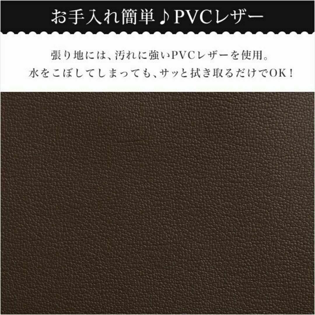 クッション2個付き☆3段階リクライニングソファベッド（レザー3色）ローソファにも インテリア/住まい/日用品のソファ/ソファベッド(ソファベッド)の商品写真