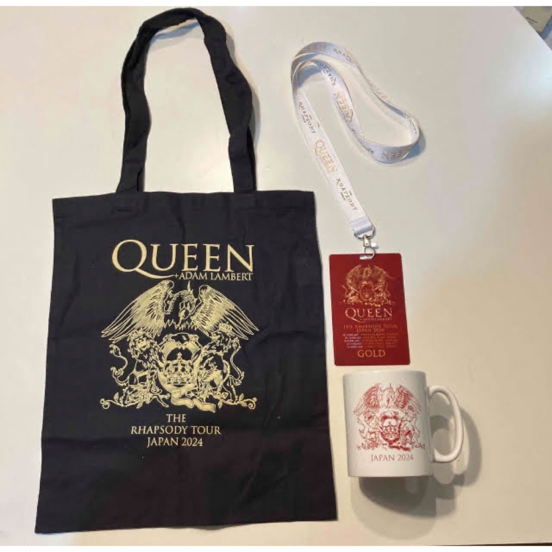 Queen Japan ツアー2024 Gold席のお土産 エンタメ/ホビーのタレントグッズ(ミュージシャン)の商品写真