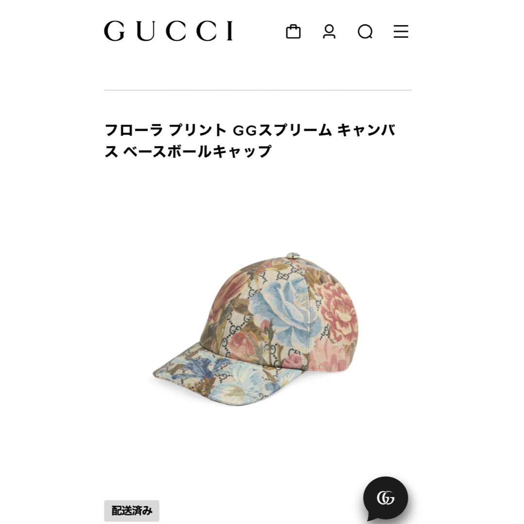 Gucci(グッチ)の【新品未使用】GUCCI キャップ レディースの帽子(キャップ)の商品写真