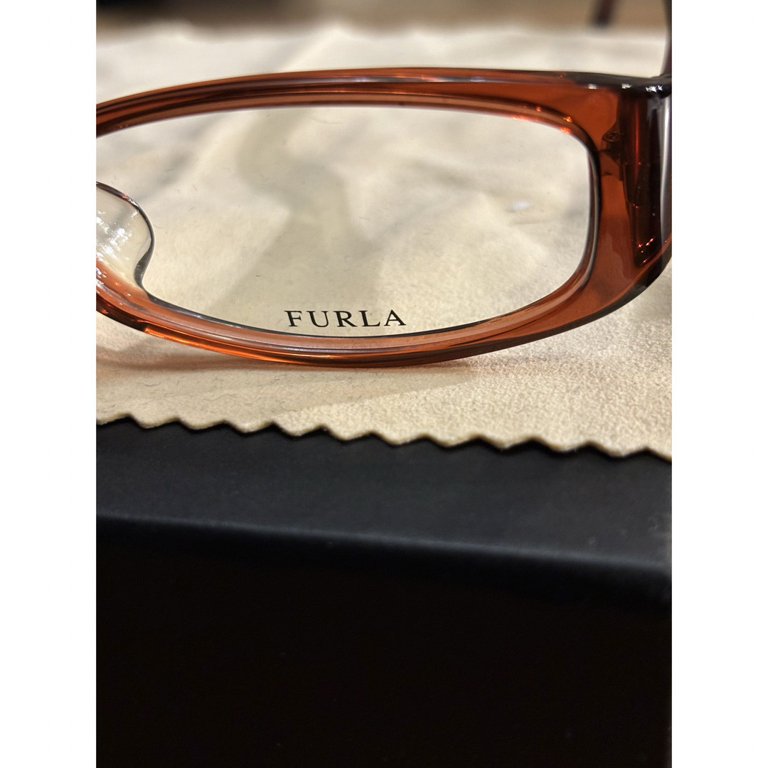 Furla(フルラ)の#フルラ#サングラス#ブラウン#クリアレンズ#伊達メガネ#可愛お洒落#レディース レディースのファッション小物(サングラス/メガネ)の商品写真