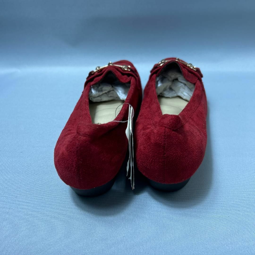asics(アシックス)の未使用品 foot suki アシックス 幅広 ビットコインローファー スエード レディースの靴/シューズ(ローファー/革靴)の商品写真