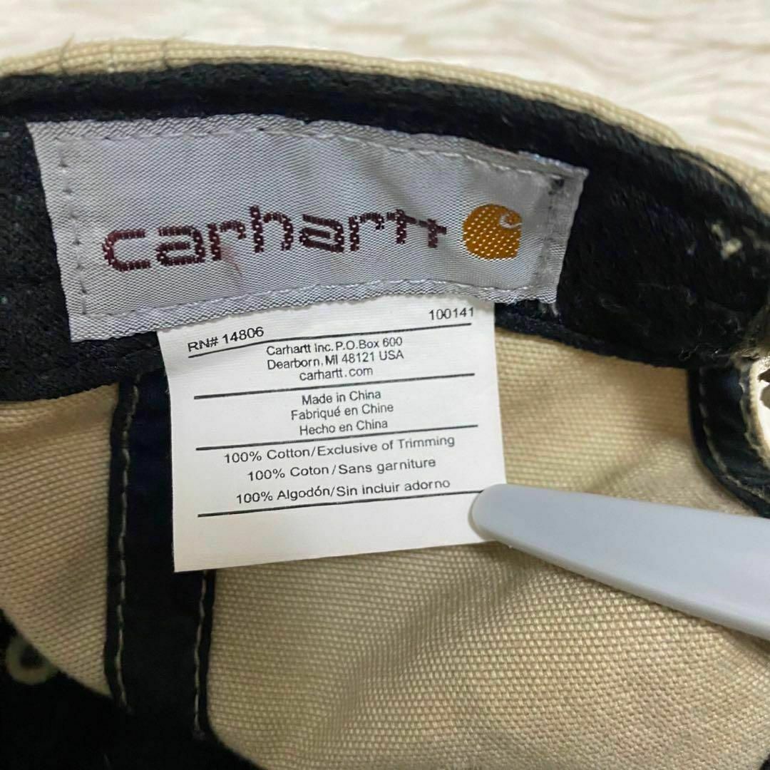 carhartt(カーハート)のキャップ カーハート ロゴ革パッチ コットン メンズの帽子(キャップ)の商品写真