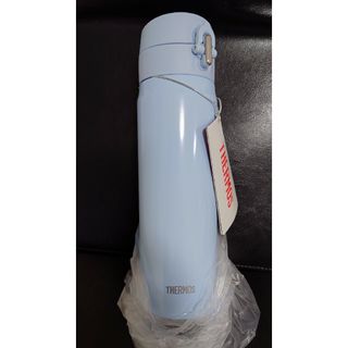 サーモス(THERMOS)の即決OK！新品未使用　サーモスケータイマグ　ライトブルー　0.5l　箱無し(弁当用品)