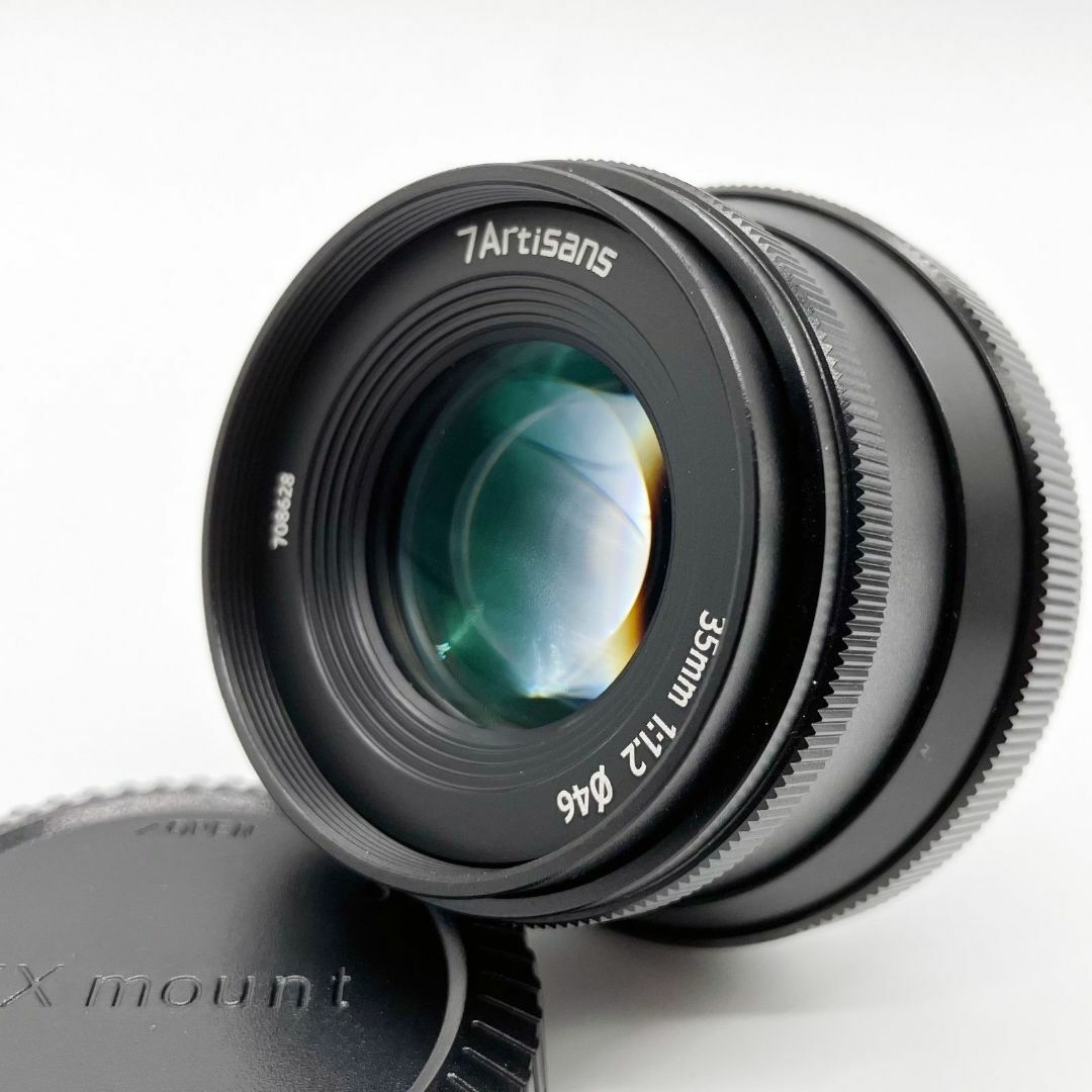□七工匠 7Artisans 35mm F1.2 ブラック フジフィルムX □七工匠 7Artisans 35mm F1.2 ブラック フジフィルムX