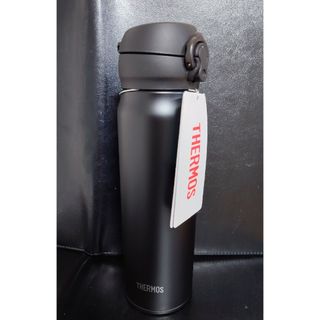 サーモス(THERMOS)の即決OK！新品未使用　サーモスケータイマグ　ディープブラック　0.6l　箱無し(弁当用品)