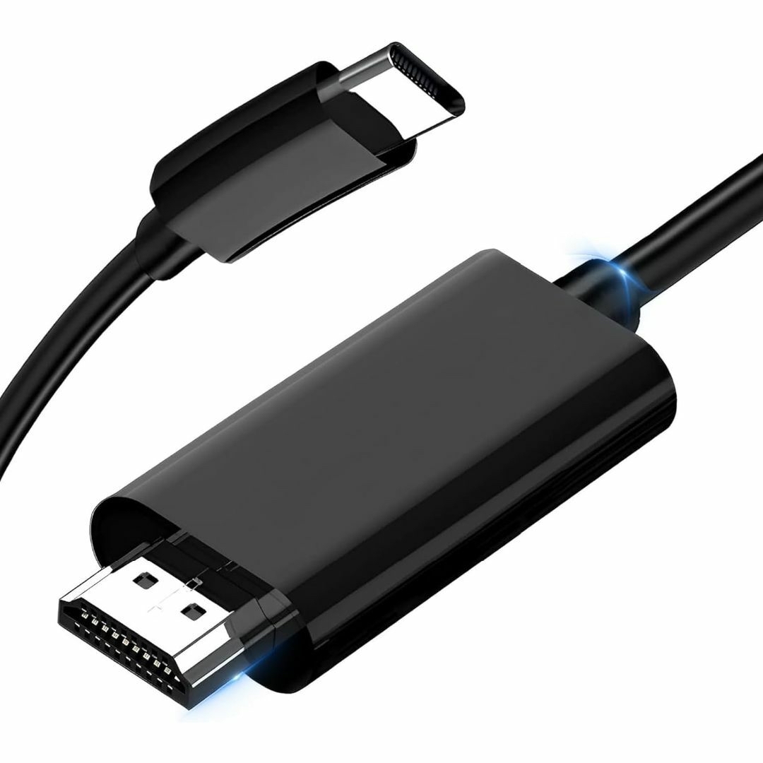 USB C HDMI 変換ケーブル 2m 【新安定型】 タイプc hdmi 変換 スマホ/家電/カメラのテレビ/映像機器(映像用ケーブル)の商品写真