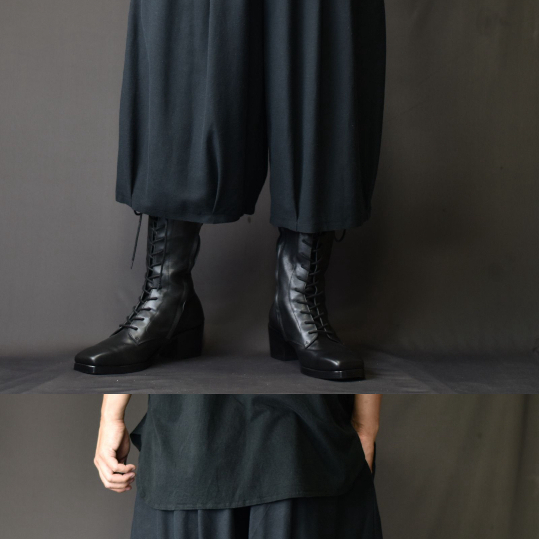 Yohji Yamamoto(ヨウジヤマモト)のkujaku 土筆パンツ メンズのパンツ(スラックス)の商品写真