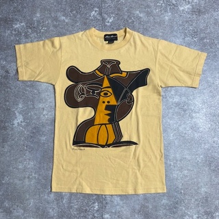 エディーバウアー(Eddie Bauer)のEDDIE BAUER エディーバウアー 90’s Succ Picasso Tシャツ USA製 ピカソ ヴィンテージ 276U(Tシャツ/カットソー(半袖/袖なし))