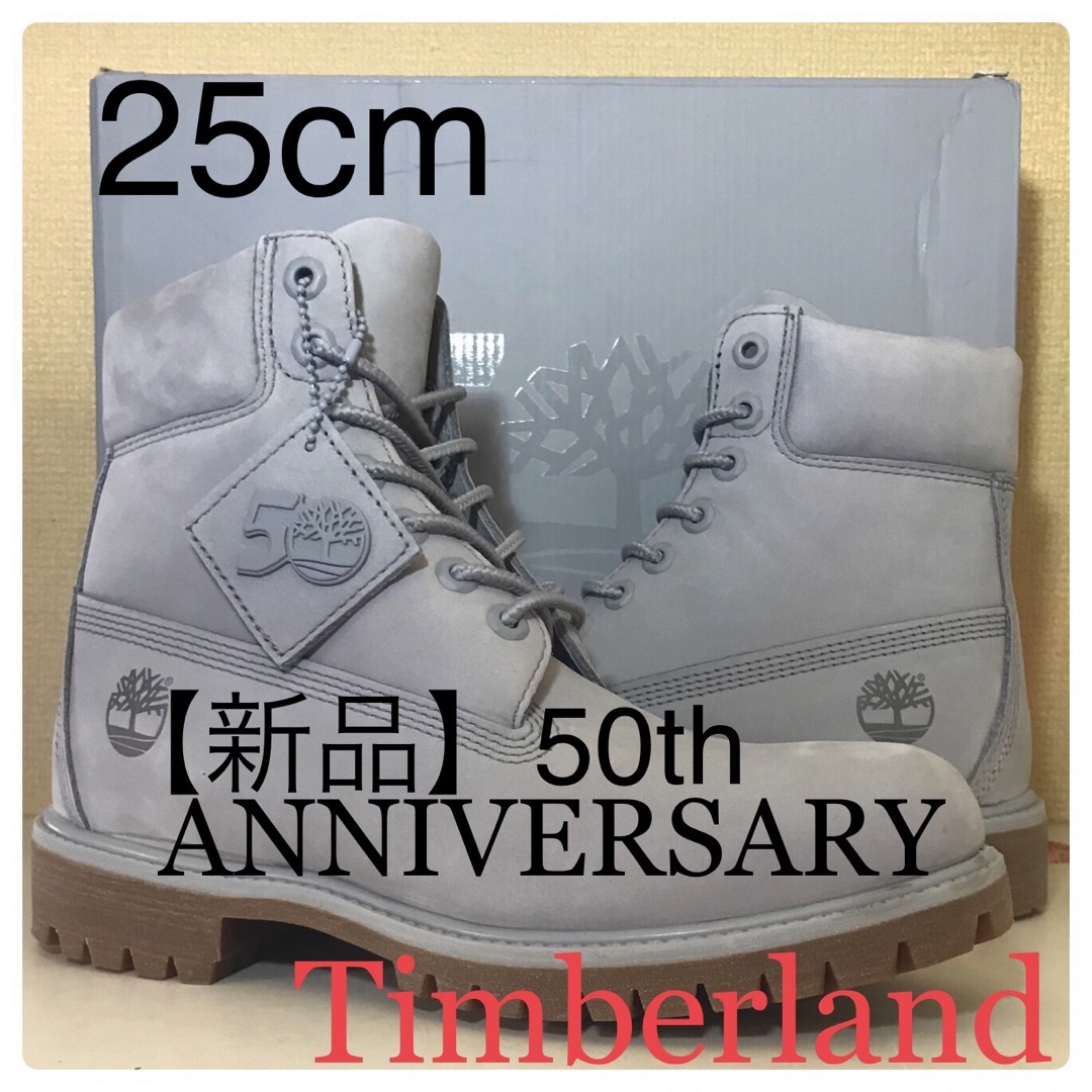 Timberland(ティンバーランド)の【新品 Timberland】25cmティンバーランド 50thモデル アッシュ メンズの靴/シューズ(ブーツ)の商品写真