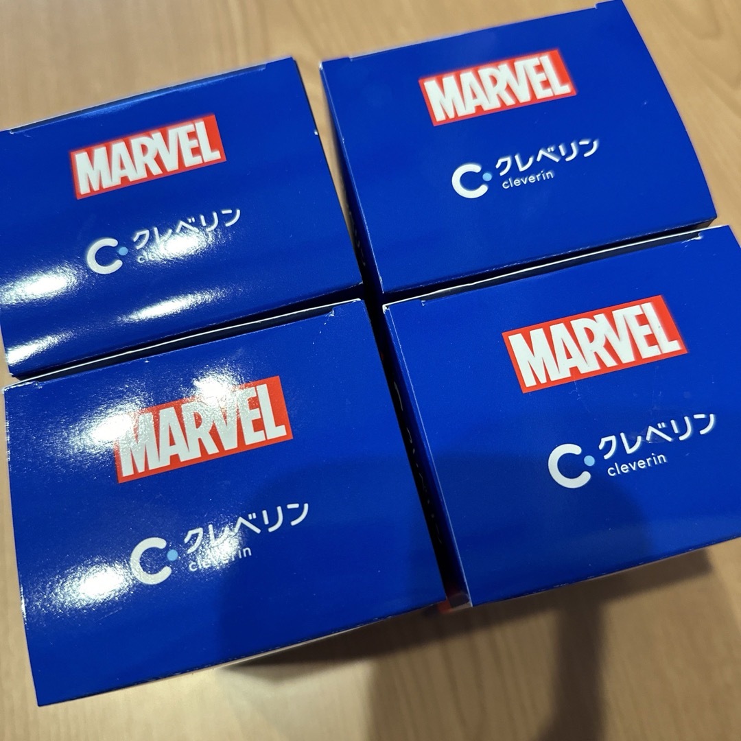 BE@RBRICK(ベアブリック)のクレベリン　ベアブリック　MARVEL  マーベル　4種類セット エンタメ/ホビーのおもちゃ/ぬいぐるみ(キャラクターグッズ)の商品写真