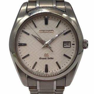 グランドセイコー(Grand Seiko)のGrand Seiko　グランドセイコー　セイコー　GS　SBGX067　クオーツ　チタン　シルバー　ホワイト　デイトチェンジ　仕事用　フォーマル　腕時計　時計　メンズ　男性　紳士(腕時計(アナログ))