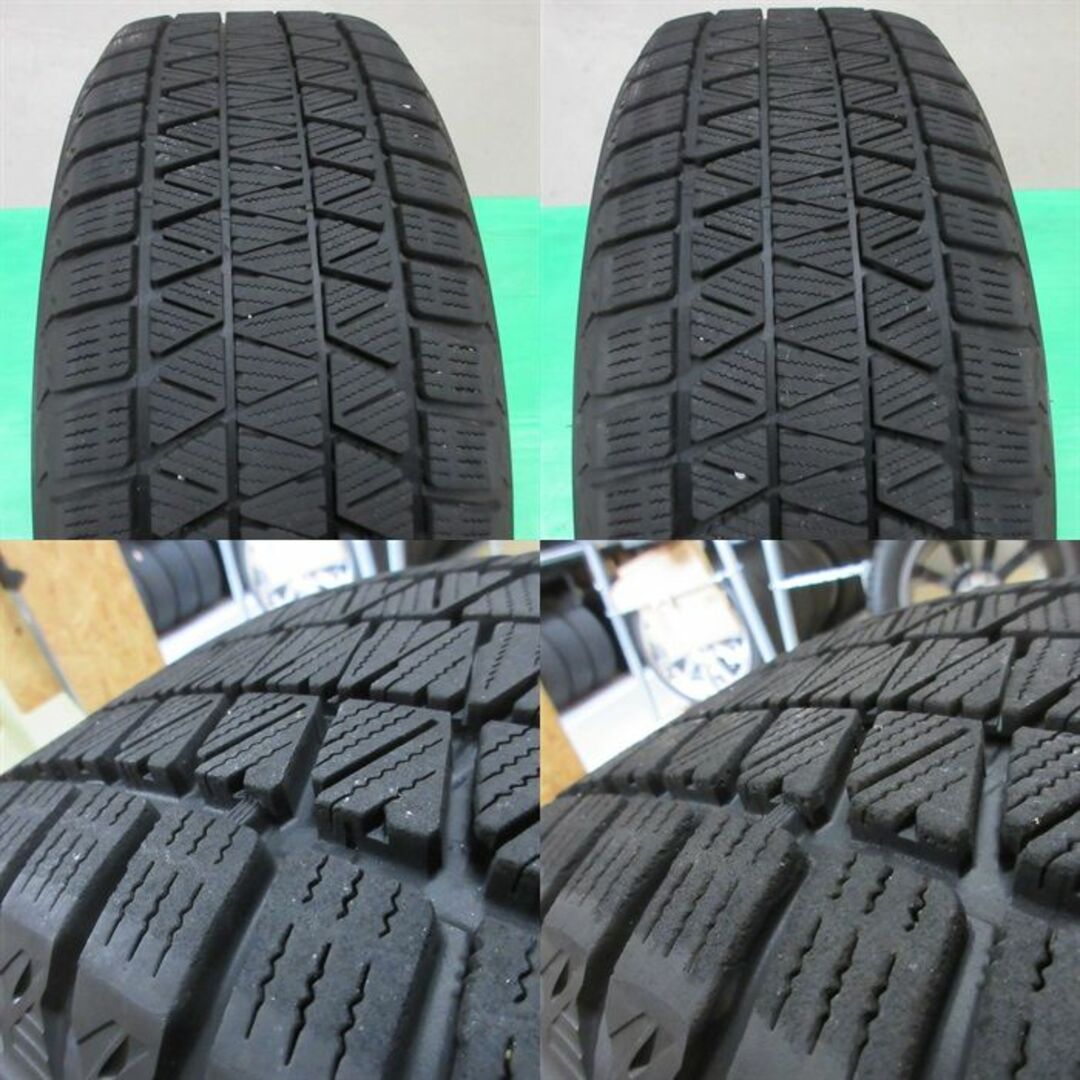 BRIDGESTONE(ブリヂストン)のハリアー 235/55R18 バリ山スタッドレス ヴァンガード レクサスNX 自動車/バイクの自動車(タイヤ・ホイールセット)の商品写真