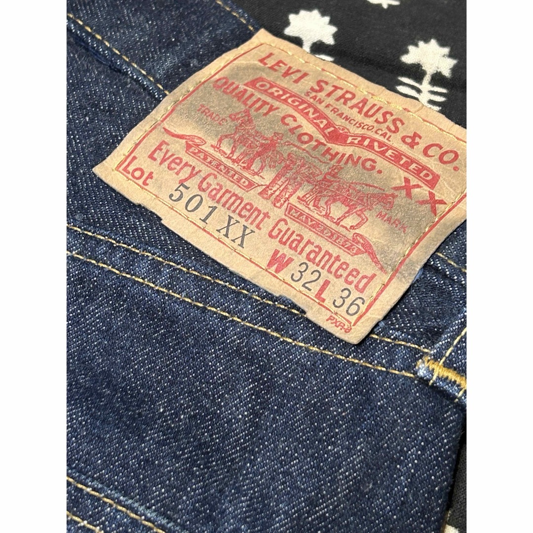 【レア希少品】Levi's 501xx 1955年モデル 555 バレンシア  メンズのパンツ(デニム/ジーンズ)の商品写真