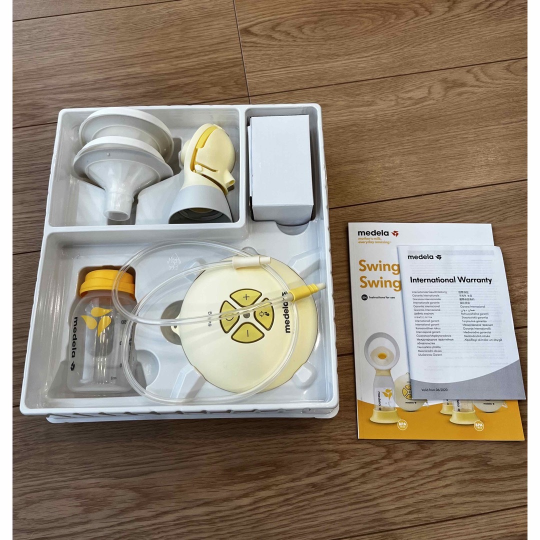 medela(メデラ)のメデラ　電動搾乳機　スイングフレックス キッズ/ベビー/マタニティの授乳/お食事用品(その他)の商品写真