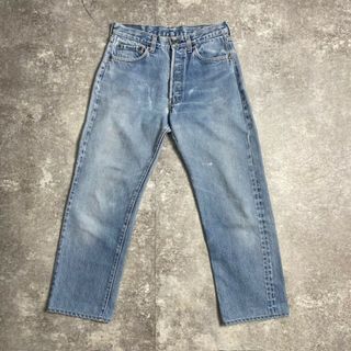 リーバイス(Levi's)のLEVI'S リーバイス 80's 501 デニムパンツ 赤耳 Red Line 刻印524 縮率10％ 内股シングル 実寸W30(デニム/ジーンズ)